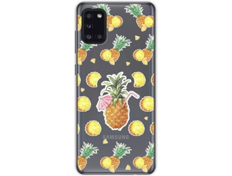 Carcasa Samsung Galaxy A31 TUMUNDOSMARTPHONE Dibujos Transparente Multicolor