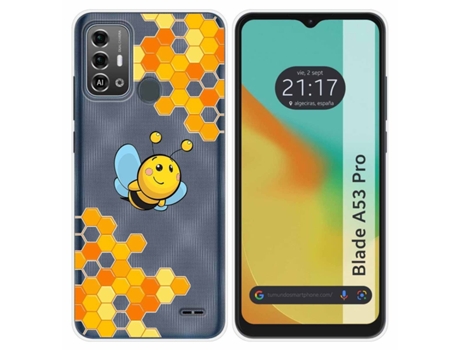Funda Silicona para Zte Blade A53 Pro diseño Abeja Dibujos