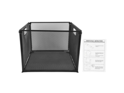 Porta Archivos Plegable De Malla De Hierro Con Gran Capacidad Para Libros Y Revistas En Escritorio