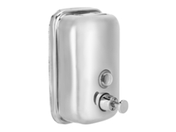 Dispensador Manual De Jabón De Acero Inoxidable De 500 Ml Para Montaje En Pared, Baño, Cocina.