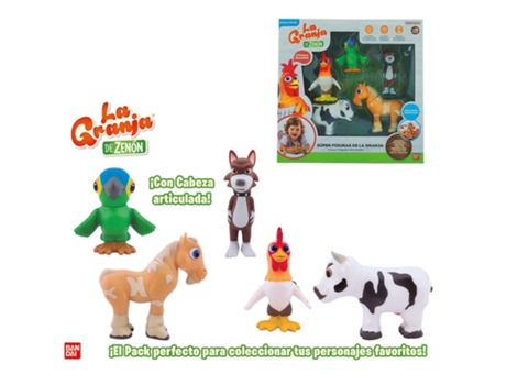 Granja de Zenon Pack 5 Super Figuras