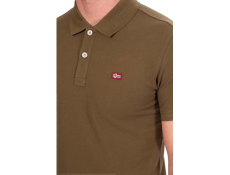 Polo de Hombre NAPAPIJRI Algodón Verde (L)