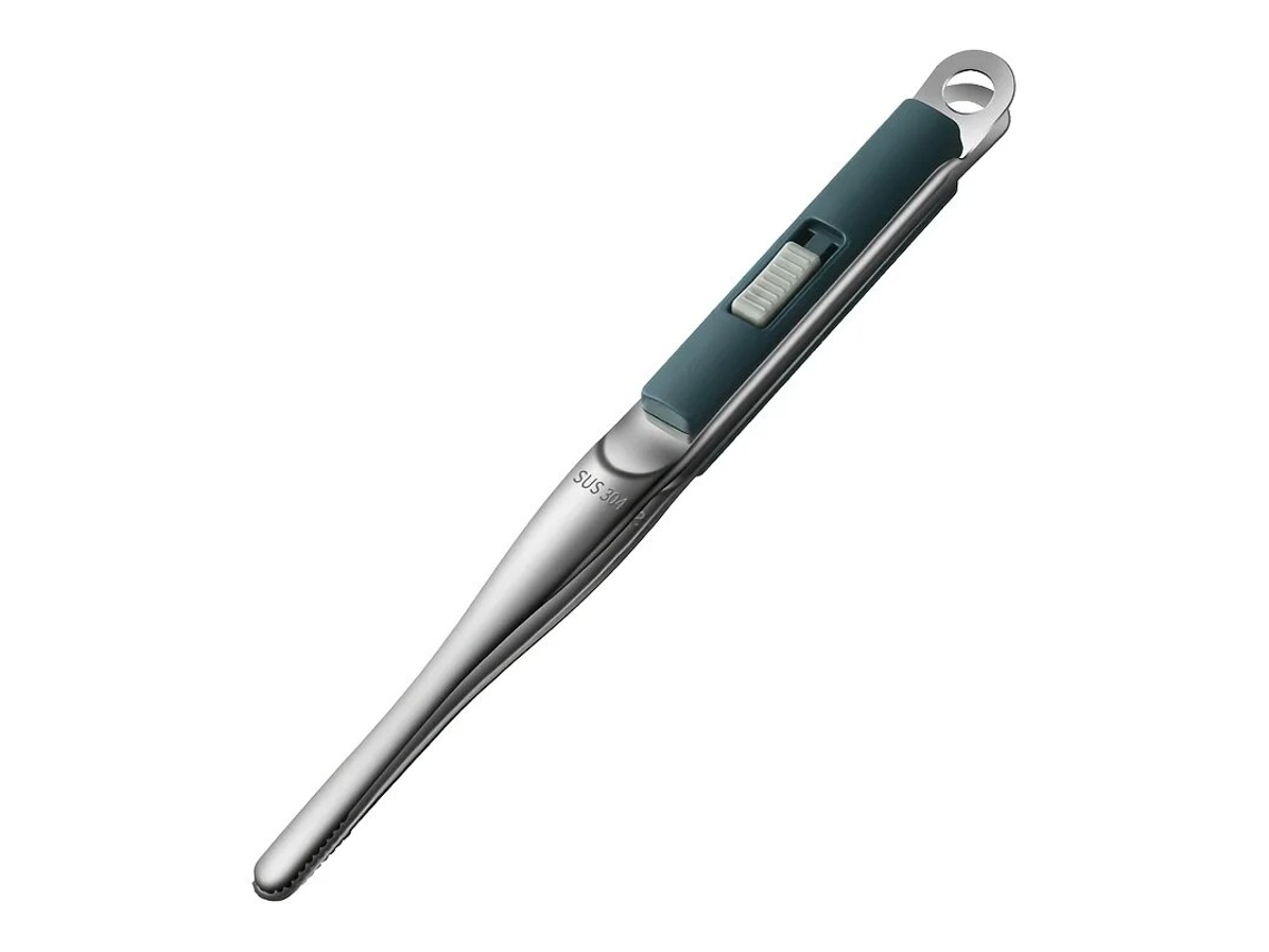 Pinzas Para Carne De Acero Inoxidable 304 (verdes), Herramienta De Cocina Para Uso Doméstico