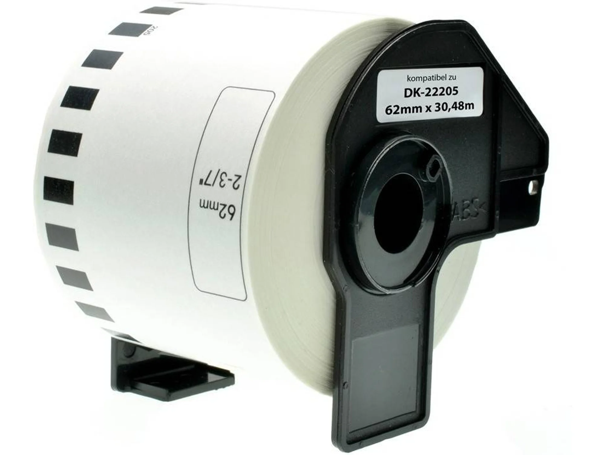 Cinta para impresora GOEIK Brother DK22205 Blanco