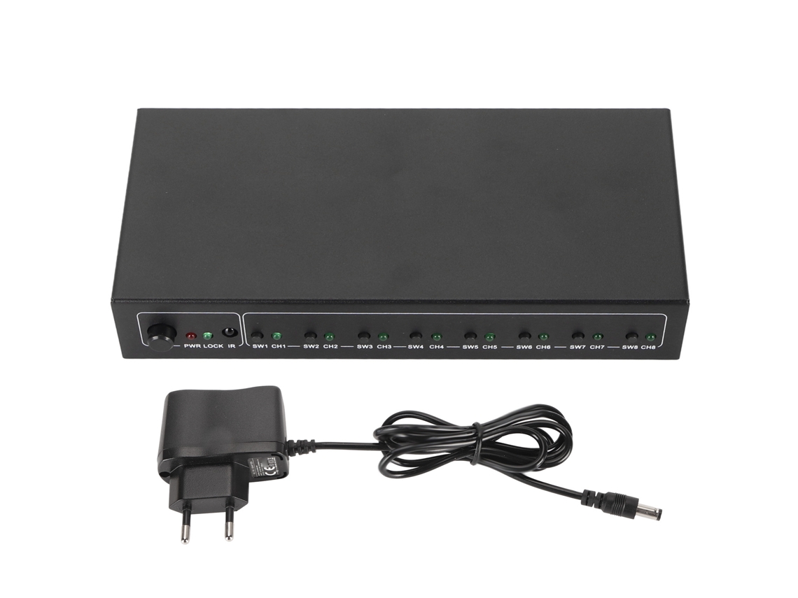 Divisor Spdif 1 Entrada 8 Salidas Compatible Con Audio Digital Lpcm2.0 Dts Ac3