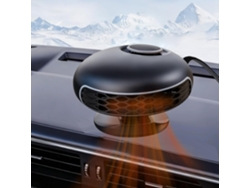 Calentador de coche 2 en 1 Hexinyigjly de 12 V y 180 W con ventilador de aire caliente y frío y soporte de ventosa