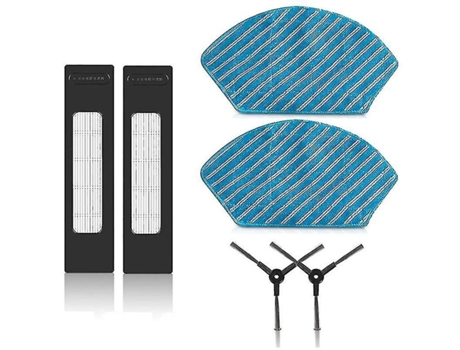 Accesorio Aspiradoras Compatibilidad Universal Robot Cepillo Lateral Filtro Hepa Midea M7/M71Cn/I10 Robot