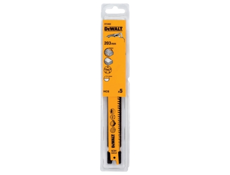 Láminas de Sierra Sabre DEWALT POWER-TOOLS 203mm x 2.4-4mm