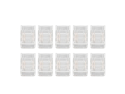 Rebe-10 Conectores Led Cob De 3 Pines 10mm Para Tiras Led, Conexión Rápida Sin Soldadura Para Luces De Tira