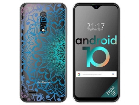 Carcasa Ulefone Armor Note 8P TUMUNDOSMARTPHONE Dibujos Transparente Multicolor