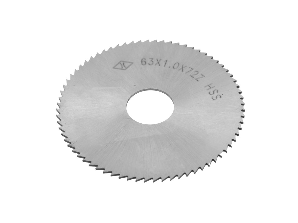 Hoja De Sierra Circular De Acero De Alta Velocidad (hss), 72 Dientes, 63x1x16 Mm, Para Cortar Madera, Metal Y Plástico.