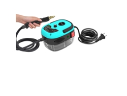 Limpiador a vapor portátil, alta temperatura, UE, azul