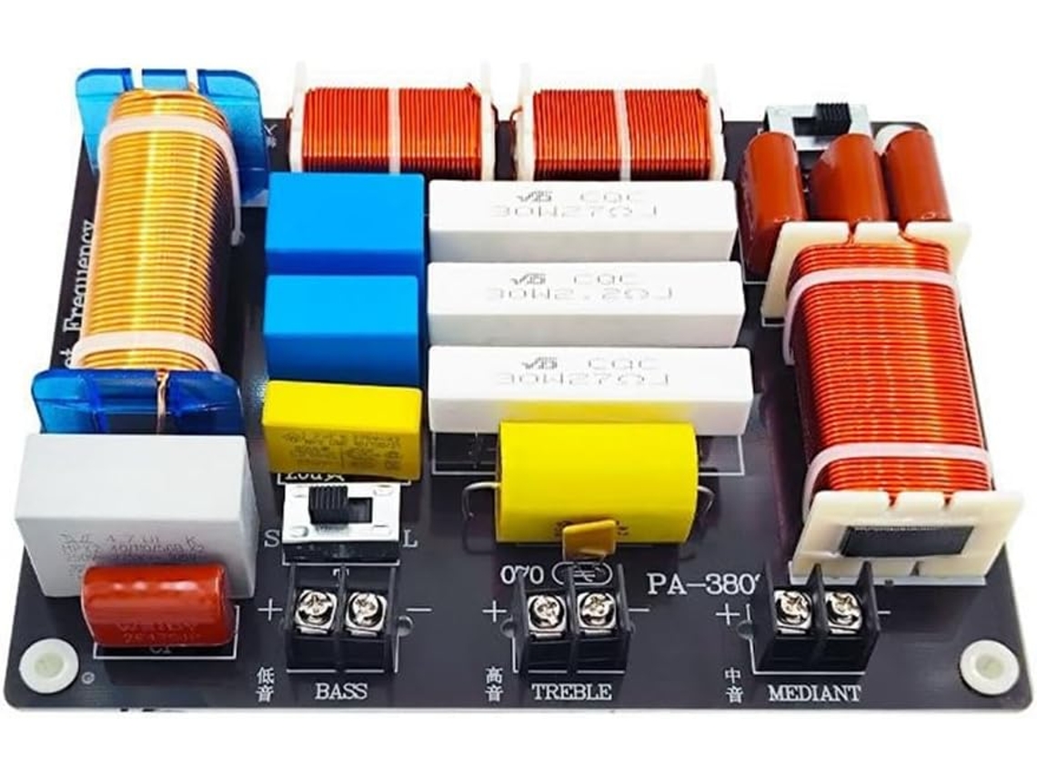 Amplificador De Audio De 3 Vías De Alto Rendimiento De 800 W Con Convertidor Pa-3803