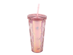 Taza Térmica Portátil De Gran Capacidad, A Prueba De Fugas, Reutilizable Con Pajita, Doble Pared, Unisex.