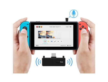 Transmisor de audio Adaptador inalámbrico Bluetooth 5.0 EDR A2DP Baja latencia para Nintendo Switch PS4 TV Juegos de PC Bluetooth5