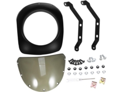 Carenado De Faros Abs, Deflector Aerodinámico Duradero Para Vehículos, Cubierta De Parabrisas, Protección Contra El Viento.