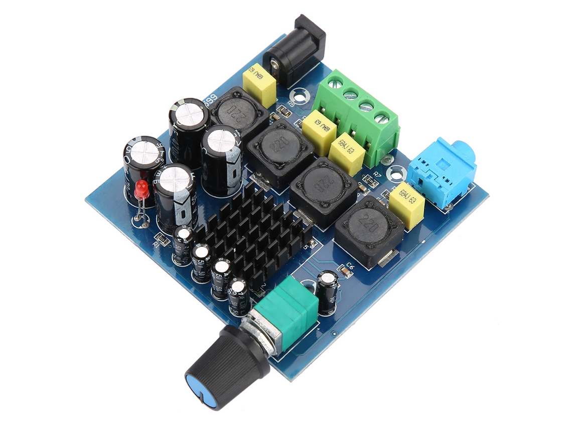 Yncm2026-placa Amplificador Digital Estéreo Tpa3116d2 2 Canales Hifi 50wx2