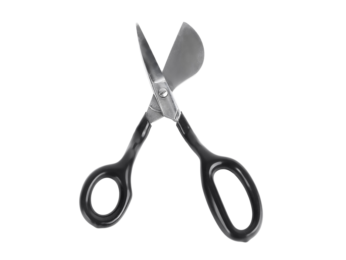 Tijeras De Pico De Pato De 7 Pulgadas, Tijeras Para Alfombras Con Mango Ergonómico Para Manualidades De Bordado.