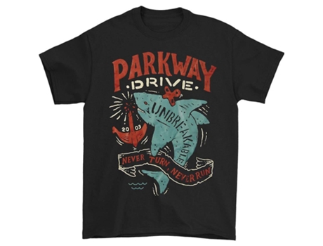 Camiseta ROCKINSTONE Parkway Drive Never Run (XXL)