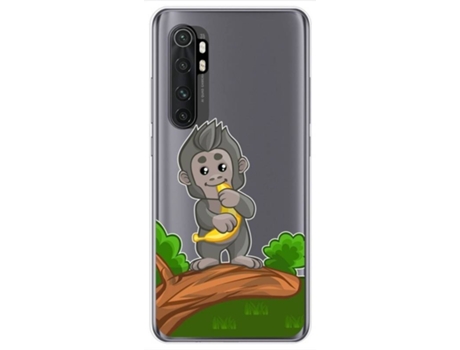Carcasa Xiaomi Mi Note 10 Lite TUMUNDOSMARTPHONE Dibujos Transparente Multicolor