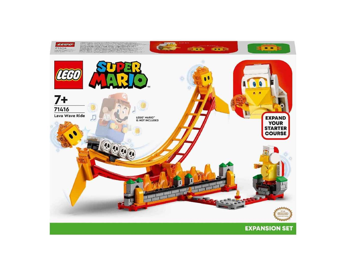 LEGO Super Mario: Set de Expansão Passeio na Onda de Lava - 71416