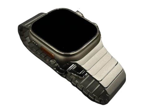 Pulsera De Titanio De Acero Inoxidable Para Apple Watch Series 6 40 Mm White