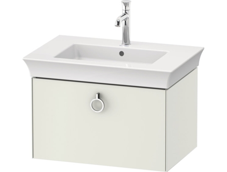 DURAVIT Tulip blanco, mueble de lavabo colgado en la pared, ancho 684 x fondo 458mm, con 1x extraíble, con tirador, WT42510