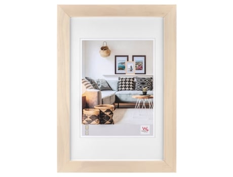 Nizza wooden frame 10x15 cm, nature