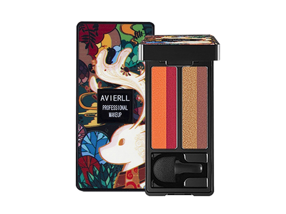 Paleta De Sombras De Ojos Multicolor: Con Brillo Y Mate, Resistente Al Agua Y De Larga Duración, 2 Degradados, Textura Suave.