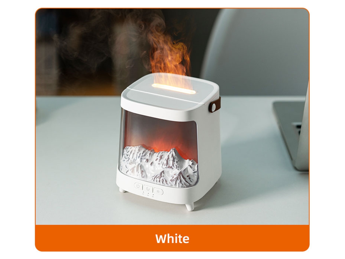 Humidificador de aire con difusor de aroma y control remoto MDUG (blanco)