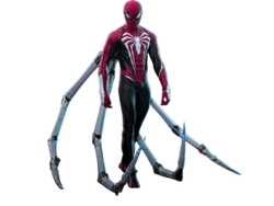 Figura Hot Toys VGM66 - Marvels Spider Man 2 - Peter Parker Advanced Suit2.0 Red Black Suit