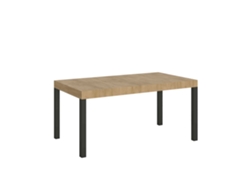 Mesa extensible 90x130/234 cm Everyday Premium Roble Natural estructura Antracita ITAMOBY
