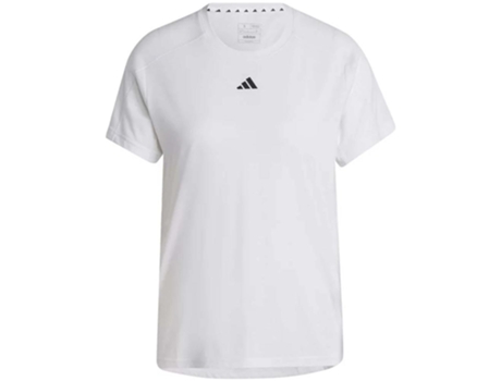Camiseta de Mujer ADIDAS Corta Essentials Minimal Blanco (X/L)