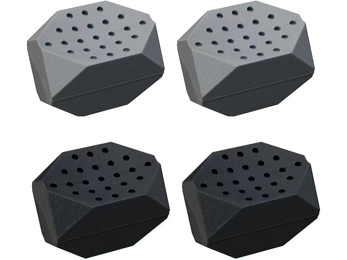 Entrenador Mandíbula Bola Masaje Silicona Gris/negro, Fortalece Cuello/rostro