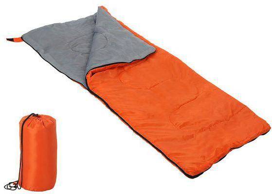 Saco De Dormir para acampada 145 x 65 cm naranja. 111451