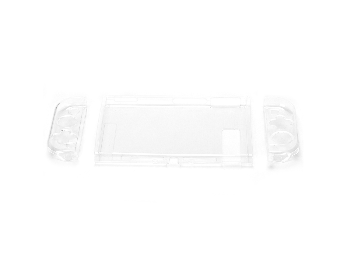 Caja Protectora (transparente Dividida, Compatible Con Dock) Para Consola De Juegos Nintendo Switch Pc Crystal Protective Cover Thin Ns