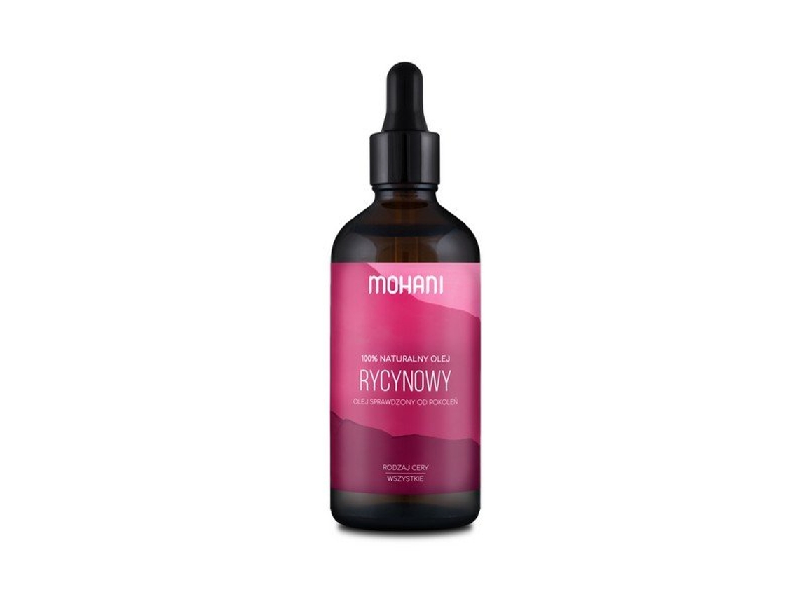 Aceite de ricino prensado en frío de 100 ml, tratamiento premium para revitalizar el cabello y la piel, Mohani