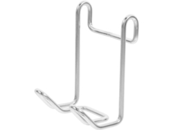 Soporte Maquinilla Afeitar Montado Pared Acero Inoxidable Plateado Organizador Moderno Fácil Instalación