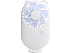 Ventilador De Mesa Portátil Ventilador Recargable Con Tres Velocidades Material: Plástico Portátil Silencioso