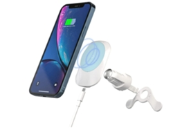 Cargador Carro Indução Veículo Sem Rápida para iPhone 12 Mini/12 Pro/12 YIZHOOD Blanco