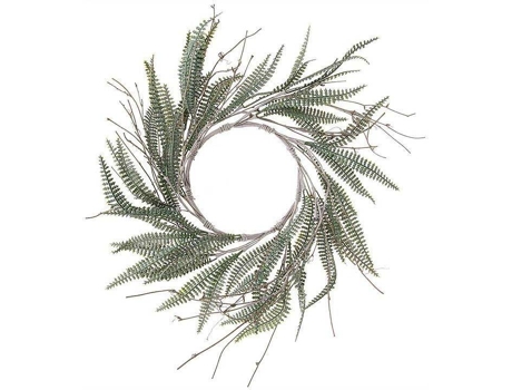 Adorno de Navidad RICO DESIGN Corona de helechos