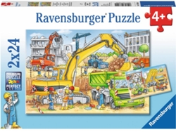 Puzzle RAVENSBURGUER Hard at Work (24 Piezas)