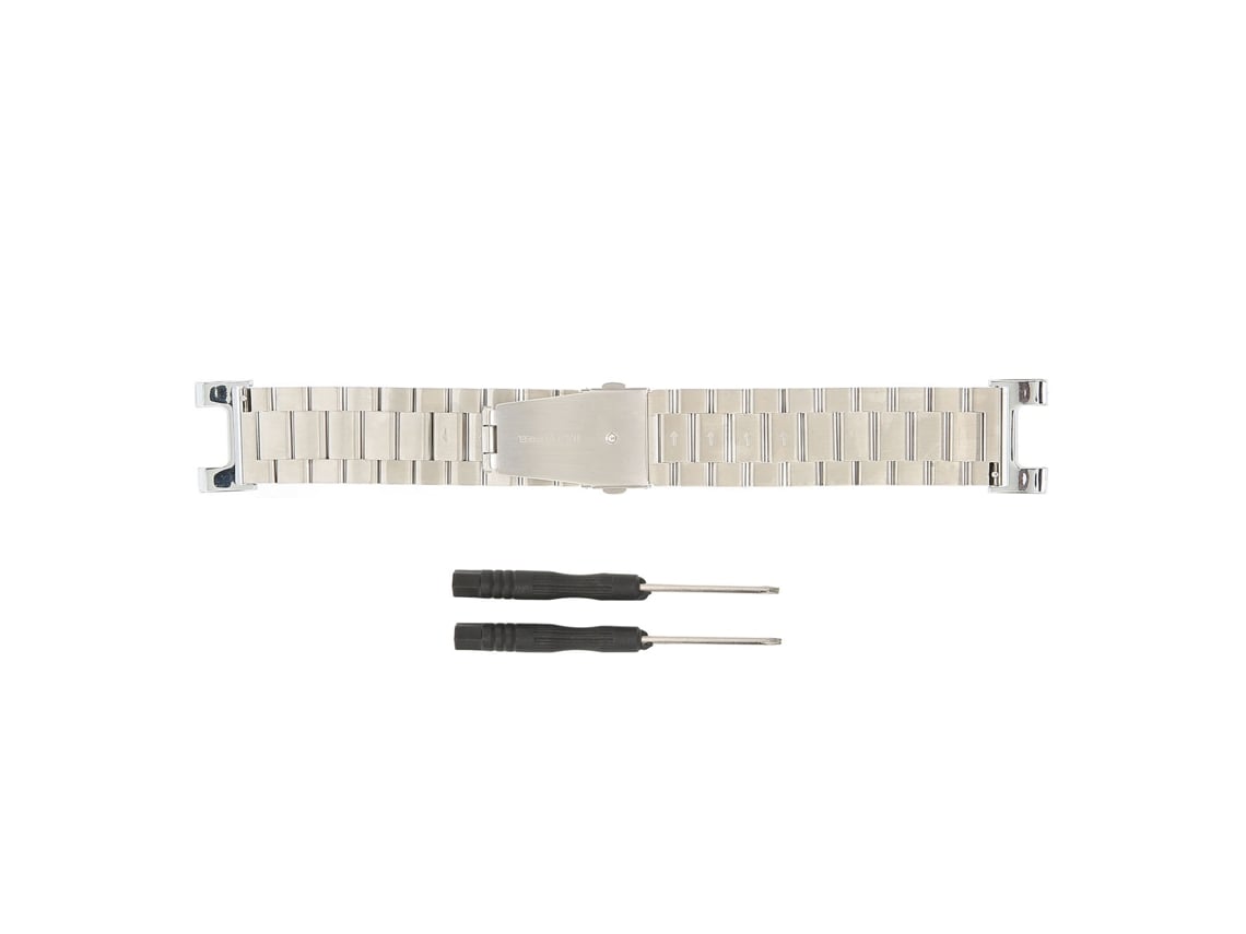 Correa De Metal Para Reloj Inteligente, Hebilla De Doble Presión De Acero Inoxidable Sólido De Tres Perlas, Compatible Con La Correa De Reemplazo Amazfit T-rex/t-rex Pro