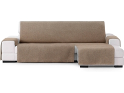 Funda de Chaise Longue Derecha EYSA Extra Prática Premium Valeria Tejido Elástico (299 x 80 x 220 cm - Poliéster y Algodón - Beige)