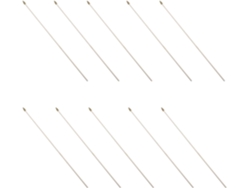 10 Mástiles Portátiles De Madera Natural Para Deportes, Fiestas, Bricolaje Y Celebraciones.