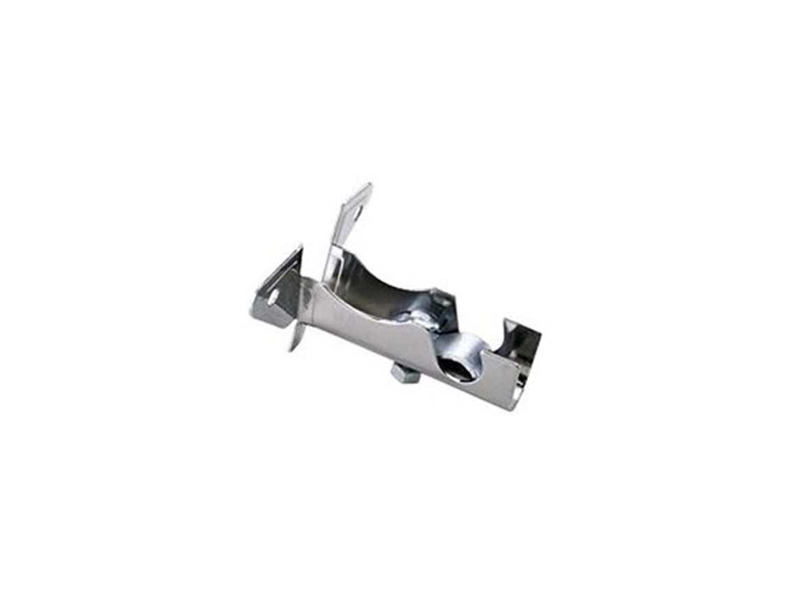 Caja Con 25 Tubos De Soporte Frontal Cromados 16mm 73326 Micel