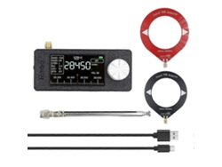 Mini radio Si4732 10 kHz 180 MHz Receptor portátil + Kit de 2 antenas Tipo AM FM HF SW MW VHF Radio GOKOCO