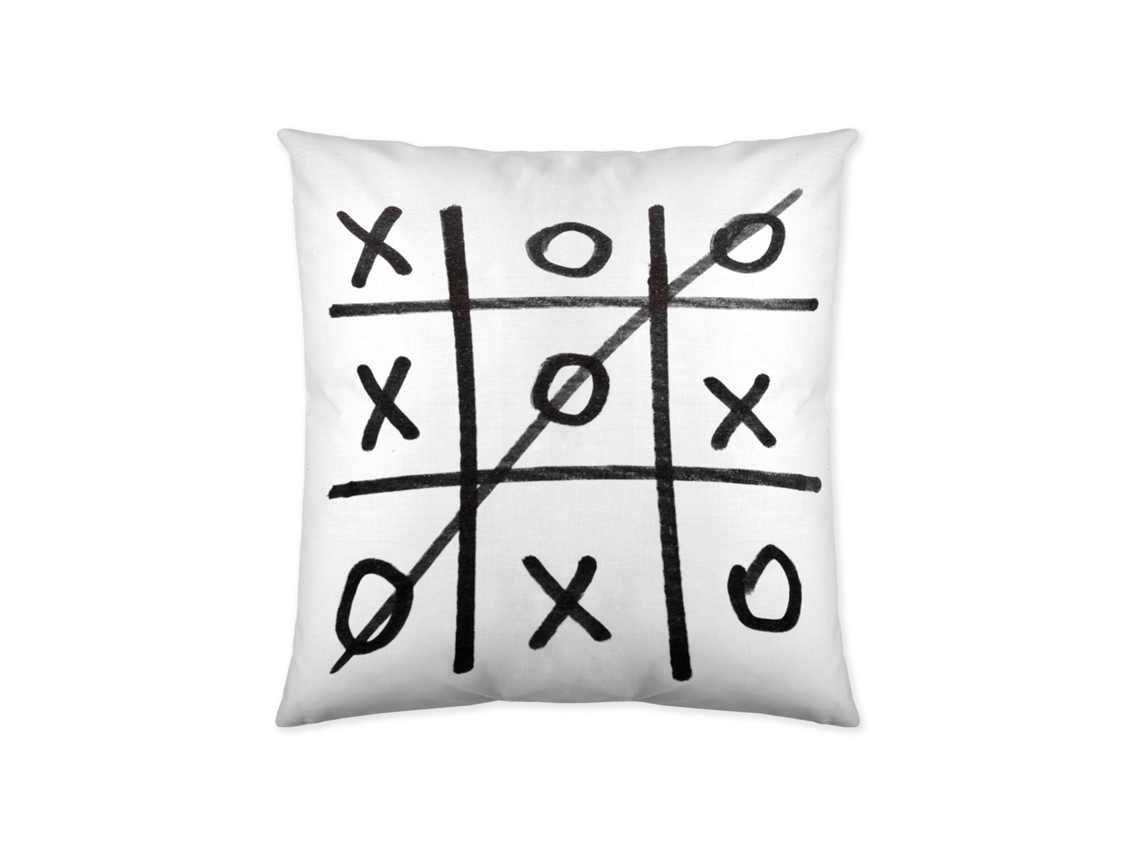 ICEHOME - Funda de Cojin Estampado - Sin Relleno - 60x60 Cm - Algodón Extra Suave - 3N RAYA