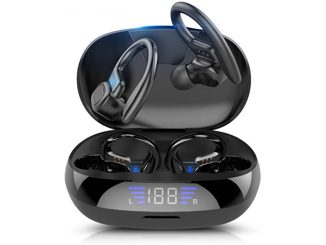 Auriculares Bluetooth True Wireless CHRONUS VV2 803-XW (In Ear - Micrófono - Noise Cancelling - Negro)