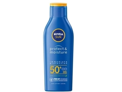 Nivea Sun Protect Moisture FPS 50 200 ml Protector solar hidratante para bronceado